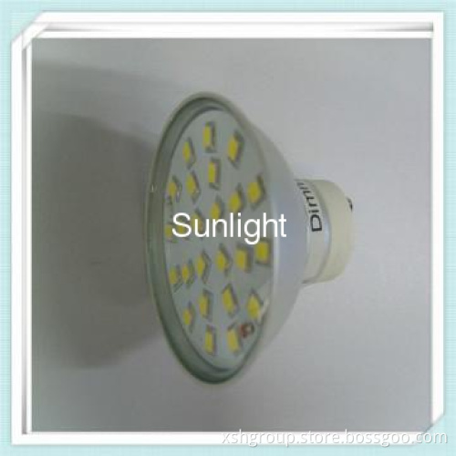 SMD3528 Led Spotlight Bulbs 4W 2years warranty with GU5.3/GU10/E27/E14